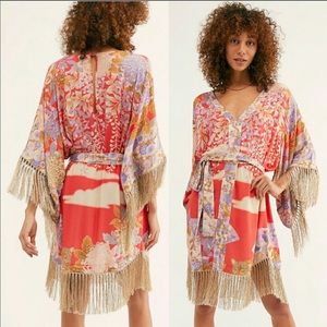 Spell & The Gypsy Collective Tassel Kimono Dress